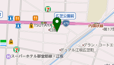 三井のカーシェアーズ リパーク吹田広芝町第7の地図画像