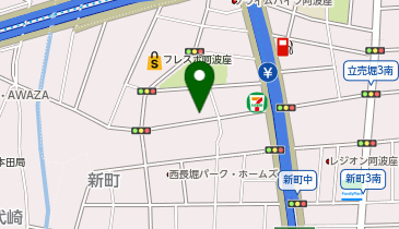 三井のカーシェアーズ リパーク立売堀5丁目第3(自転車禁止)の地図画像