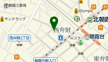 三井のカーシェアーズ リパーク西弁財1丁目第2(自転車可)の地図画像