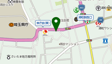 三井のカーシェアーズ リパーク浦和高砂3丁目第2(自転車可)の地図画像