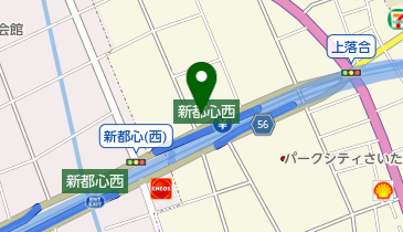 三井のカーシェアーズ リパークさいたま上落合8丁目(自転車可)の地図画像