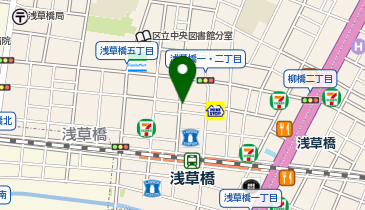 三井のカーシェアーズ リパーク浅草橋1丁目(自転車可)の地図画像