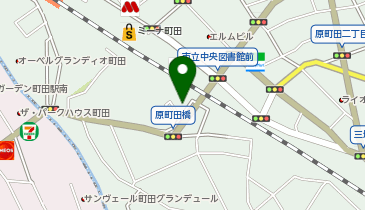 三井のカーシェアーズ リパーク原町田1丁目第3(自転車可)の地図画像