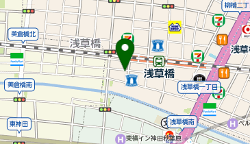 三井のカーシェアーズ リパーク浅草橋1丁目第4(自転車可)の地図画像