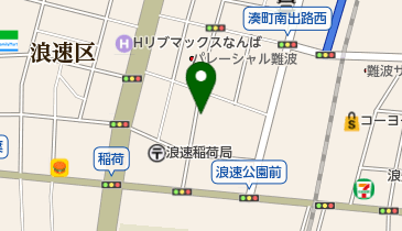 三井のカーシェアーズ リパーク稲荷1丁目(自転車禁止)の地図画像