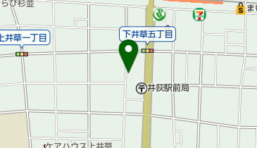 三井のカーシェアーズ リパーク上井草1丁目第4(自転車可)の地図画像