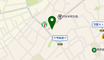 三井のカーシェアーズ リパーク渋谷本町5丁目(自転車可)の地図画像