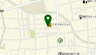 三井のカーシェアーズ リパーク深沢3丁目(自転車可)の地図画像