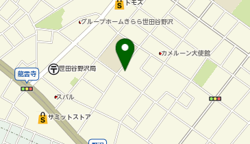三井のカーシェアーズ リパーク野沢3丁目第3(自転車可)の地図画像