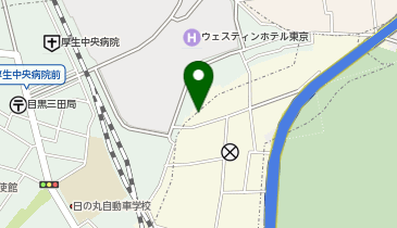 三井のカーシェアーズ リパーク上大崎2丁目第3(自転車可)の地図画像