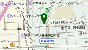 三井のカーシェアーズ リパーク東中島1丁目(自転車禁止)の地図画像