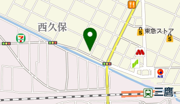 三井のカーシェアーズ リパーク西久保1丁目第2(自転車可)の地図画像