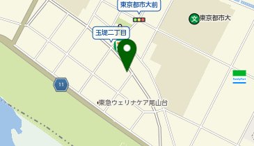 三井のカーシェアーズ リパーク玉堤1丁目第4(自転車可)の地図画像