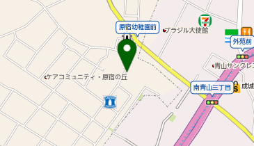 三井のカーシェアーズ リパーク神宮前3丁目第2(自転車禁止)の地図画像