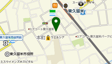 三井のカーシェアーズ リパーク東久留米駅前第2(自転車禁止)の地図画像