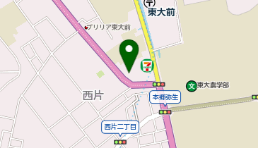 三井のカーシェアーズ リパーク向丘1丁目第4(自転車可)の地図画像