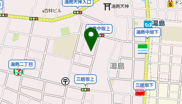 三井のカーシェアーズ リパーク湯島2丁目第4(自転車可)の地図画像