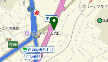 三井のカーシェアーズ リパーク西五反田8丁目(自転車可)の地図画像