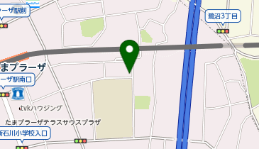 三井のカーシェアーズ リパーク横浜新石川3丁目(自転車可)の地図画像