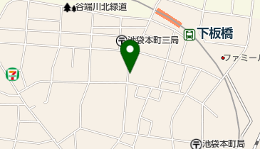 三井のカーシェアーズ リパーク池袋本町4丁目第4(自転車可)の地図画像