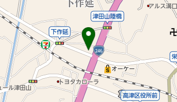 三井のカーシェアーズ リパーク川崎下作延(自転車可)の地図画像