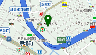 三井のカーシェアーズ リパーク日本橋小網町第8(自転車可)の地図画像