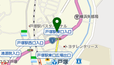 三井のカーシェアーズ リパーク戸塚矢部町第2(自転車可)の地図画像