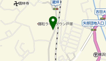 三井のカーシェアーズ リパーク戸塚矢部町第5(自転車可)の地図画像