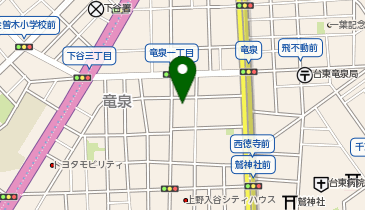三井のカーシェアーズ リパーク竜泉1丁目第4(自転車禁止)の地図画像