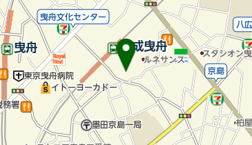 三井のカーシェアーズ リパークルネサンス曳舟駐車場(自転車禁止)の地図画像