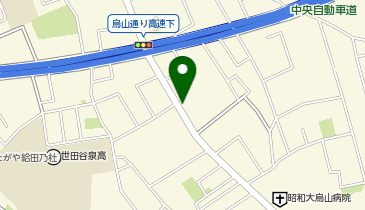 三井のカーシェアーズ リパーク北烏山6丁目(自転車可)の地図画像