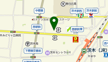 三井のカーシェアーズ リパーク茨木西駅前町(自転車禁止)の地図画像