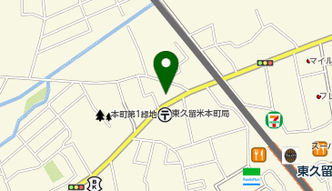 三井のカーシェアーズ リパーク東久留米本町2丁目(自転車可)の地図画像