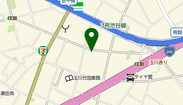 三井のカーシェアーズ 玉川台1丁目第1(自転車禁止)の地図画像