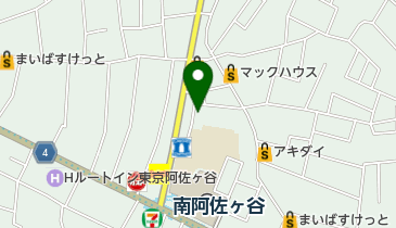 三井のカーシェアーズ リパーク阿佐谷南1丁目第5(自転車可)の地図画像