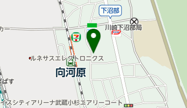 三井のカーシェアーズ リパーク川崎下沼部第2(自転車可)の地図画像
