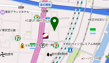 三井のカーシェアーズ リパーク芝1丁目第2(自転車可)の地図画像