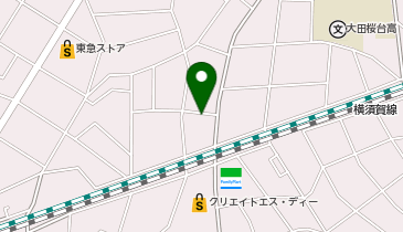 三井のカーシェアーズ 上池台5丁目第5の地図画像