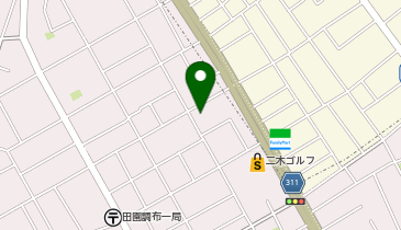 三井のカーシェアーズ 田園調布1丁目第1(自転車禁止)の地図画像