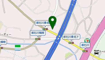 三井のカーシェアーズ リパーク横浜新石川3丁目第4(自転車可)の地図画像