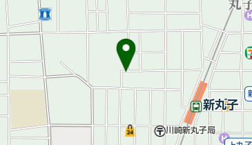 三井のカーシェアーズ リパーク川崎小杉町1丁目第3(自転車可)の地図画像
