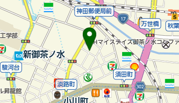 三井のカーシェアーズ リパーク神田淡路町2丁目第3(自転車禁止)の地図画像