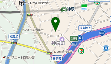 三井のカーシェアーズ 神泉町第3(自転車禁止)の地図画像