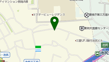 三井のカーシェアーズ 池尻3丁目第2(自転車禁止)の地図画像