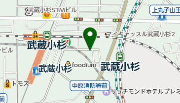 三井のカーシェアーズ 武蔵小杉GATEHOUSE(自転車禁止)の地図画像