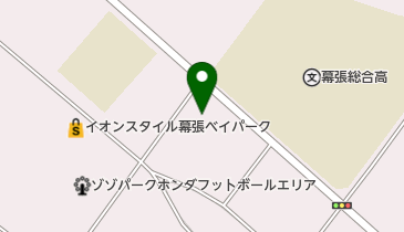 三井のカーシェアーズ リパーク幕張ベイパーク クロスタワー&レジデンス駐車場(自転車禁止)の地図画像