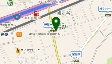 三井のカーシェアーズ リパーク笹塚1丁目(自転車可)の地図画像