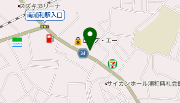 三井のカーシェアーズ リパーク浦和太田窪(自転車可)の地図画像