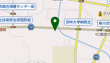 三井のカーシェアーズ リパーク三鷹市新川6丁目第4(自転車可)の地図画像