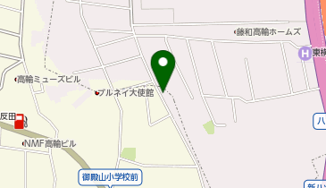 三井のカーシェアーズ 高輪4丁目第1(自転車禁止)の地図画像